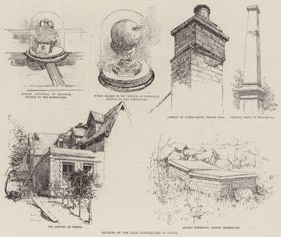 Effects of the Late Earthquake in Essex by Amedee Forestier